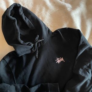 Stussy Hoodie (Black x Pink)